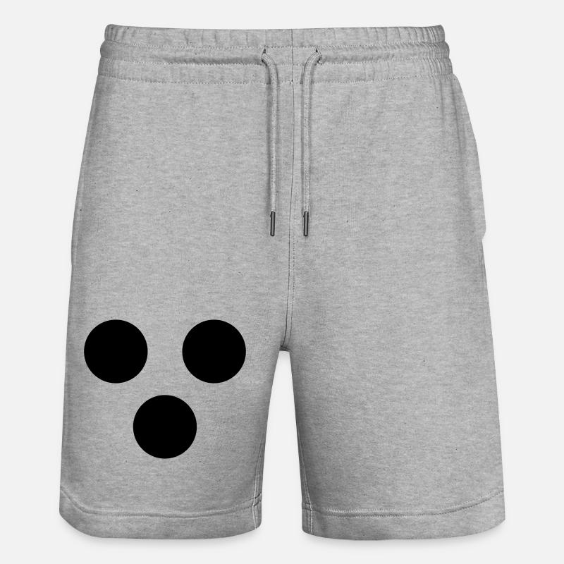 aveugle - Short de jogging bio TRAINER Stanley/Stella unisexe - gris chiné