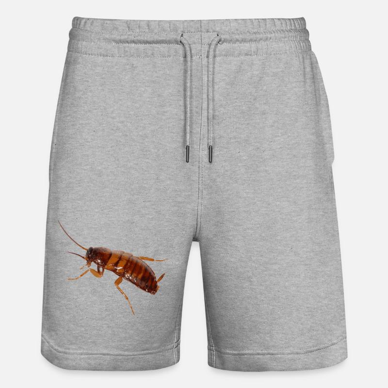 Cafard insecte cafard cafard - Short de jogging bio TRAINER Stanley/Stella unisexe - gris chiné
