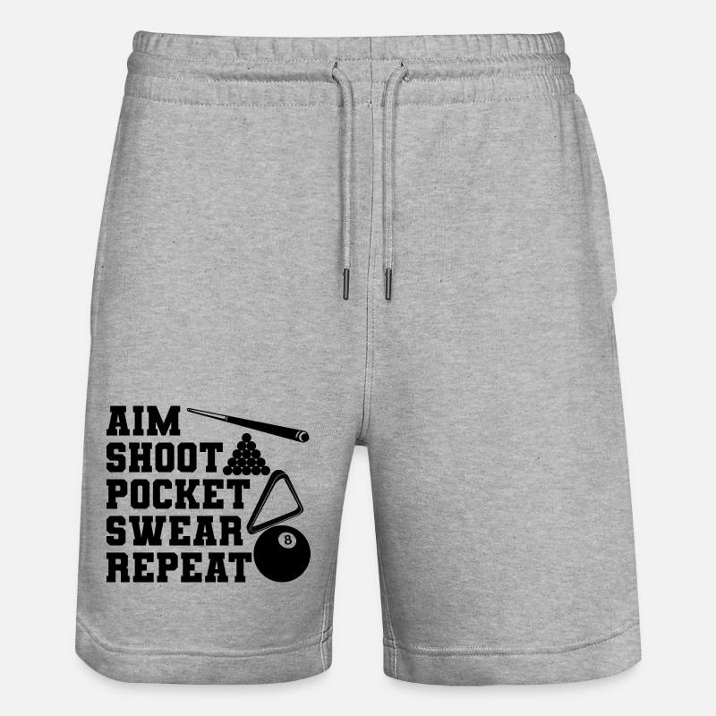 Viser Shoot Sink Répéter - Short de jogging bio TRAINER Stanley/Stella unisexe - gris chiné