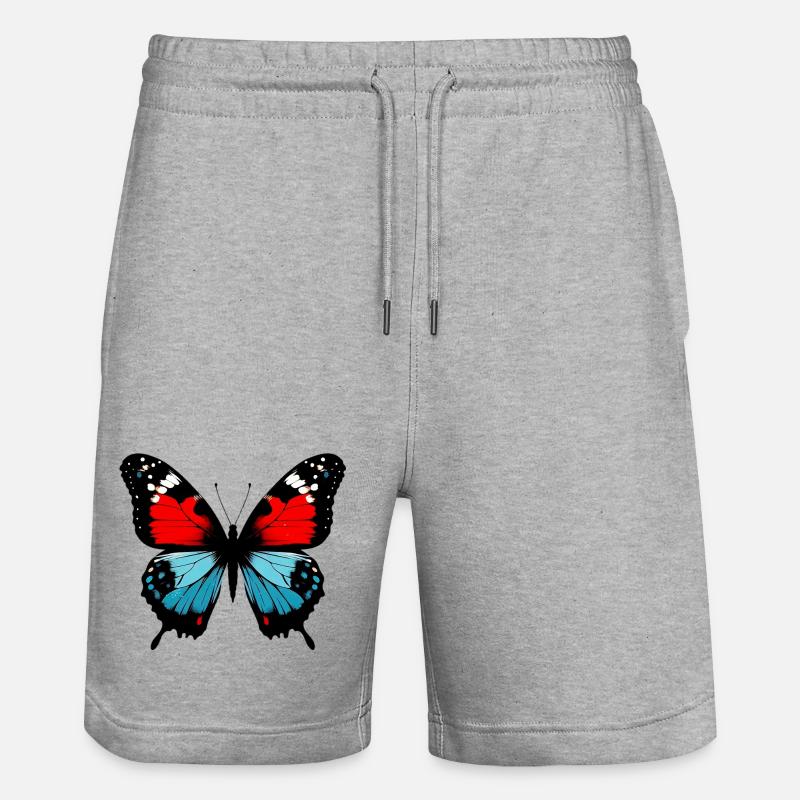 Papillon - Short de jogging bio TRAINER Stanley/Stella unisexe - gris chiné