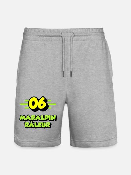 Complaining Maralpin - Stanley/Stella Trainer Unisex Organic Jogging Shorts - heather grey