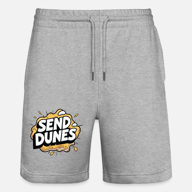 Envoyer Dunes - Short de jogging bio TRAINER Stanley/Stella unisexe - gris chiné