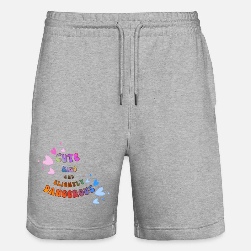 design mignon - Short de jogging bio TRAINER Stanley/Stella unisexe - gris chiné