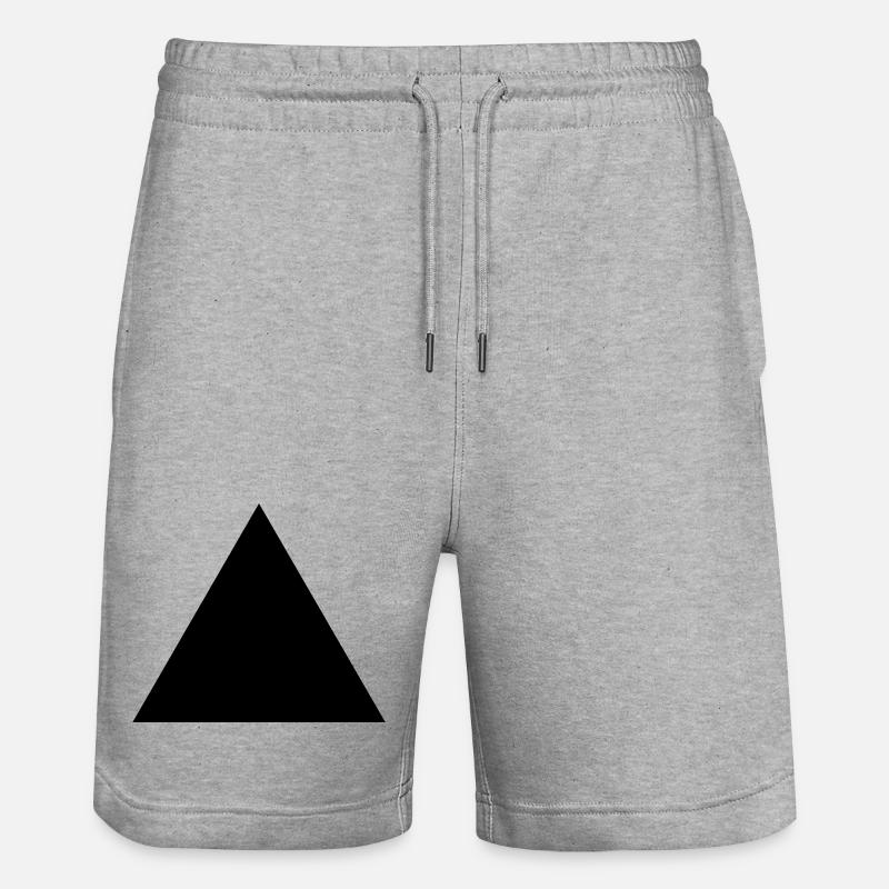 Triangle - Short de jogging bio TRAINER Stanley/Stella unisexe - gris chiné