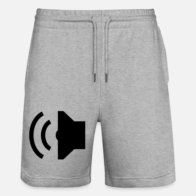 Intervenants, Intervenants - Short de jogging bio TRAINER Stanley/Stella unisexe - gris chiné