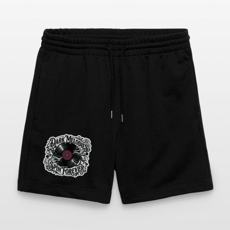 Dunkle Melodien drehen sich ewig Stanley/Stella Unisex Bio Joggingshorts Trainer 