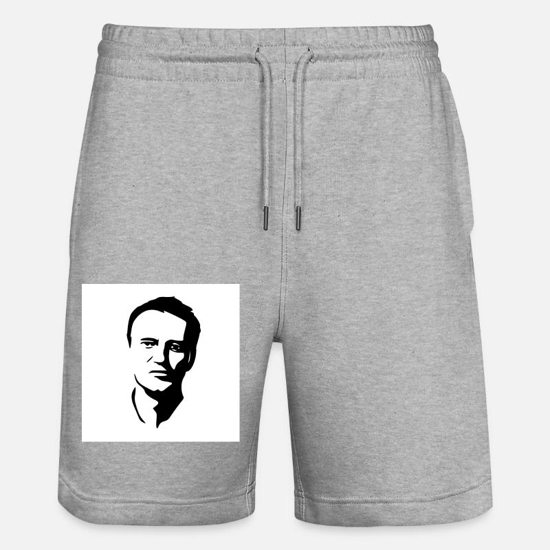 alexej nawalny - Short de jogging bio TRAINER Stanley/Stella unisexe - gris chiné