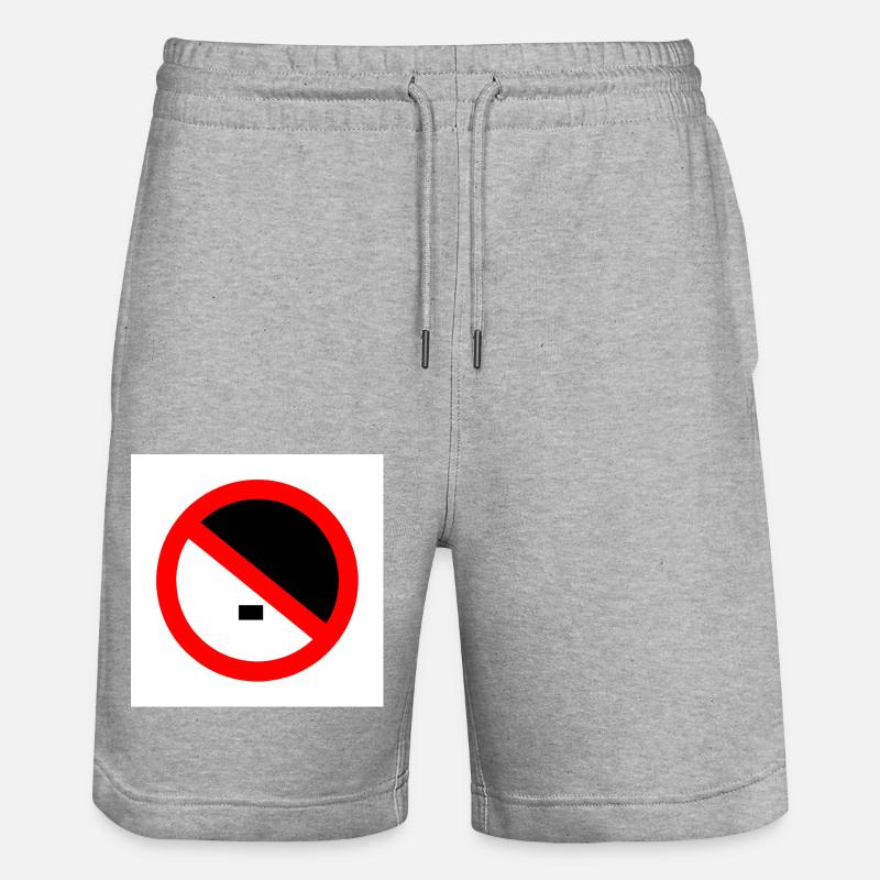 Vers la droite - Short de jogging bio TRAINER Stanley/Stella unisexe - gris chiné