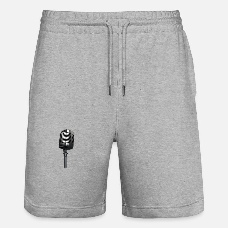 Micro - Short de jogging bio TRAINER Stanley/Stella unisexe - gris chiné