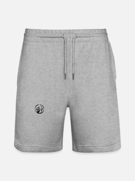 Archery Silhouette - Stanley/Stella Trainer Unisex Organic Jogging Shorts - heather grey
