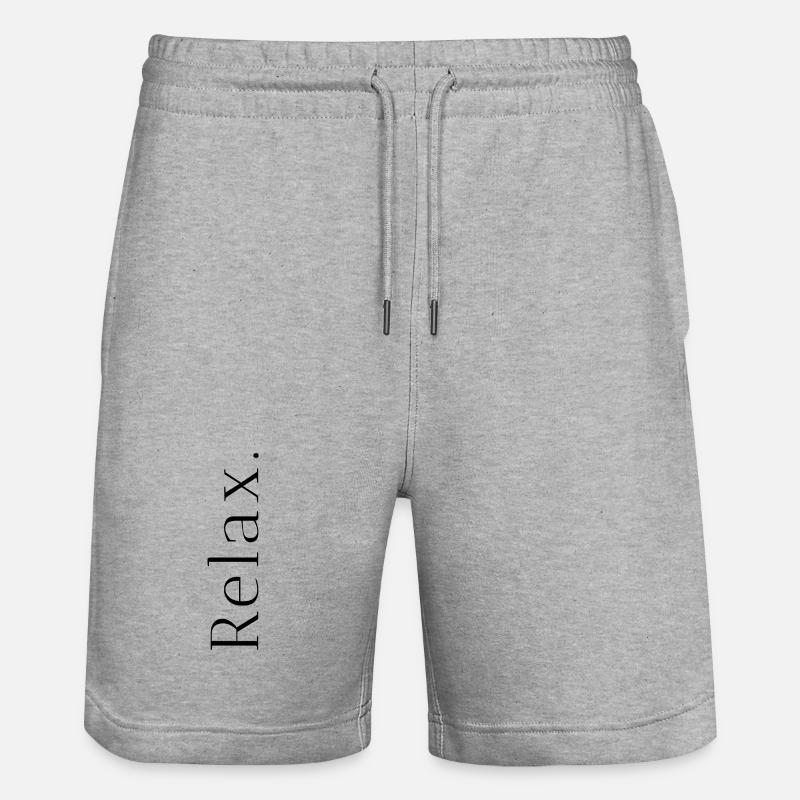 relax - Short de jogging bio TRAINER Stanley/Stella unisexe - gris chiné