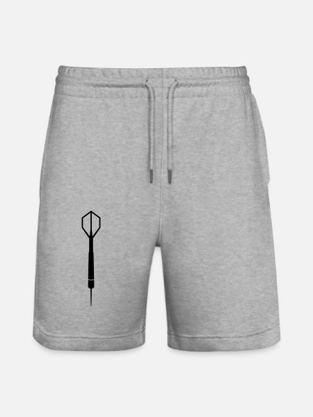 Dart - Stanley/Stella Unisex Bio Joggingshorts Trainer  - Grau meliert