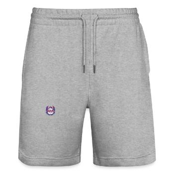 Thailand Crew Bunt - Stanley/Stella Unisex Bio Joggingshorts Trainer  - Grau meliert - Vorne - Nik (191cm) & Marisol (170cm)