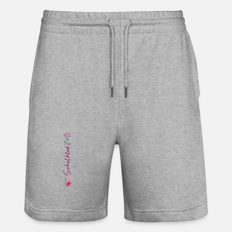 Écolier 2026 - Short de jogging bio TRAINER Stanley/Stella unisexe - gris chiné
