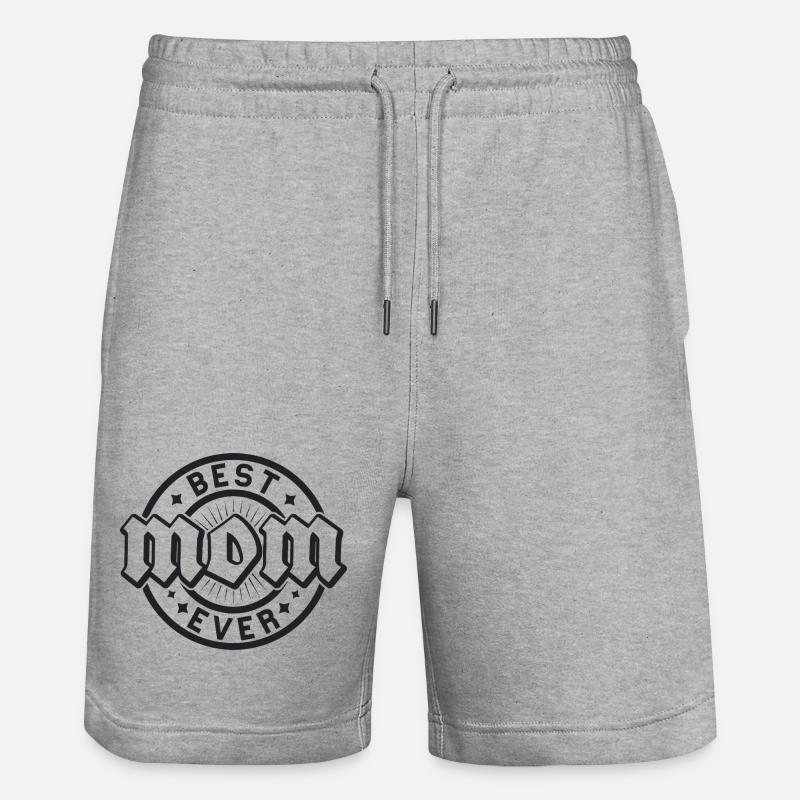 Bester Faustabzeichen aller Zeiten - Stanley/Stella Unisex Bio Joggingshorts Trainer  - Grau meliert
