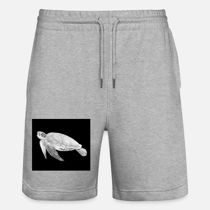 Tortue - Short de jogging bio TRAINER Stanley/Stella unisexe - gris chiné
