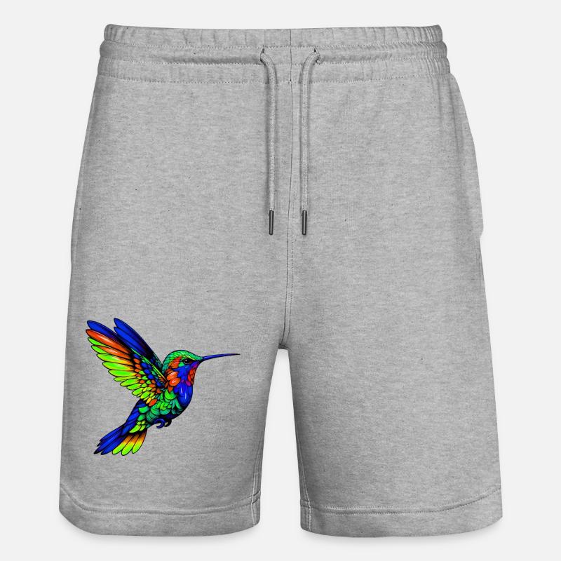 Colibri - Short de jogging bio TRAINER Stanley/Stella unisexe - gris chiné