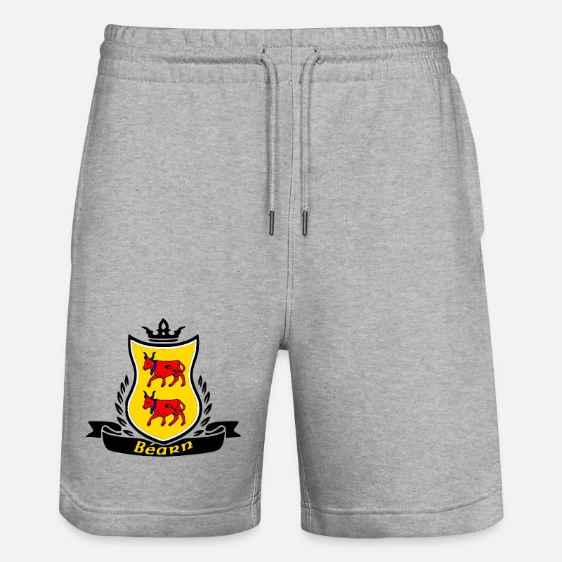 Bearn - Short de jogging bio TRAINER Stanley/Stella unisexe - gris chiné
