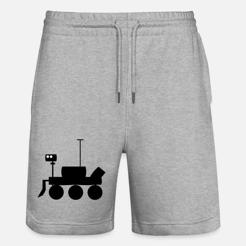 Véhicule Mars Explorer - Short de jogging bio TRAINER Stanley/Stella unisexe - gris chiné