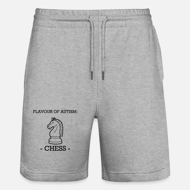IMG_2507 - Short de jogging bio TRAINER Stanley/Stella unisexe - gris chiné