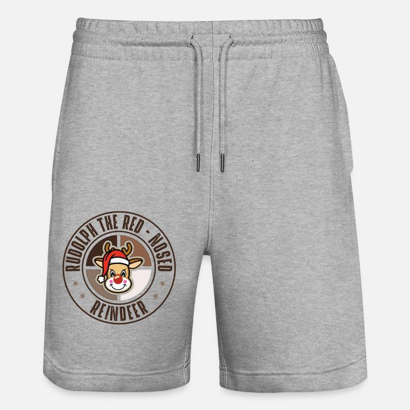 Rudolph - Short de jogging bio TRAINER Stanley/Stella unisexe - gris chiné