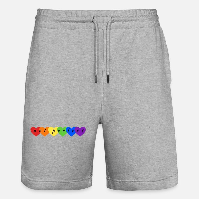 Pas parfait - Short de jogging bio TRAINER Stanley/Stella unisexe - gris chiné