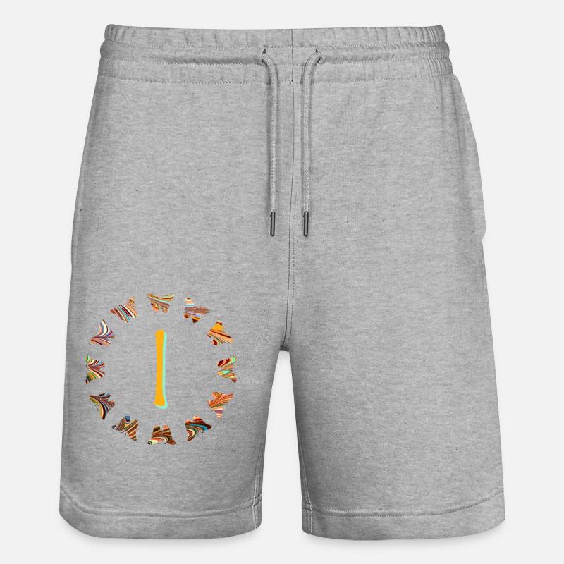 Papillons E 56 i - Short de jogging bio TRAINER Stanley/Stella unisexe - gris chiné