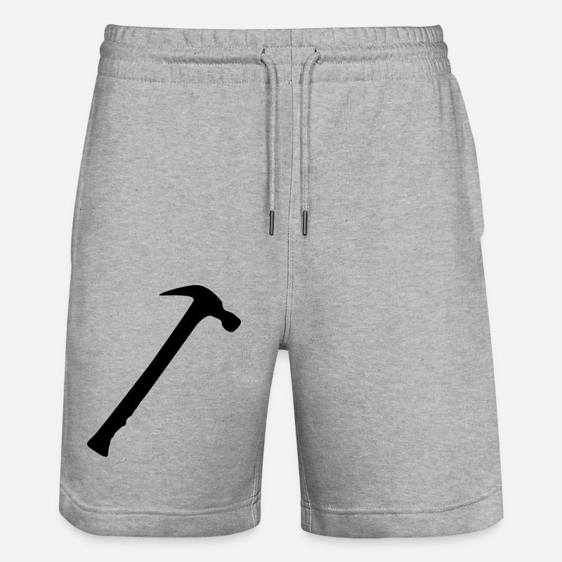 marteau - Short de jogging bio TRAINER Stanley/Stella unisexe - gris chiné