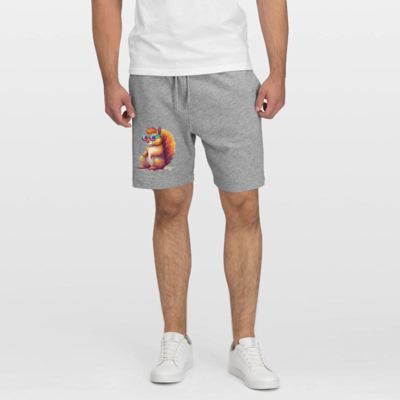Pixulo das Eichhörnchen Stanley/Stella Unisex Bio Joggingshorts Trainer 