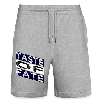 present idea navigating destiny art of cooking - Stanley/Stella Unisex Bio Joggingshorts Trainer  - Grau meliert - Vorne - Nik (191cm) & Marisol (170cm)