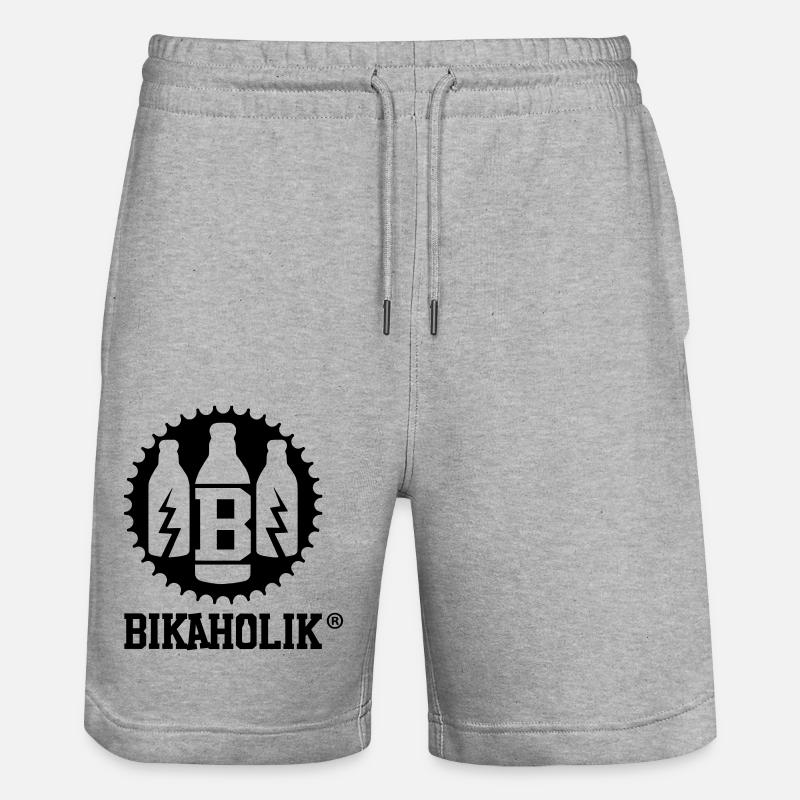 BKH Classic 2 - Stanley/Stella Unisex Bio Joggingshorts Trainer  - Grau meliert