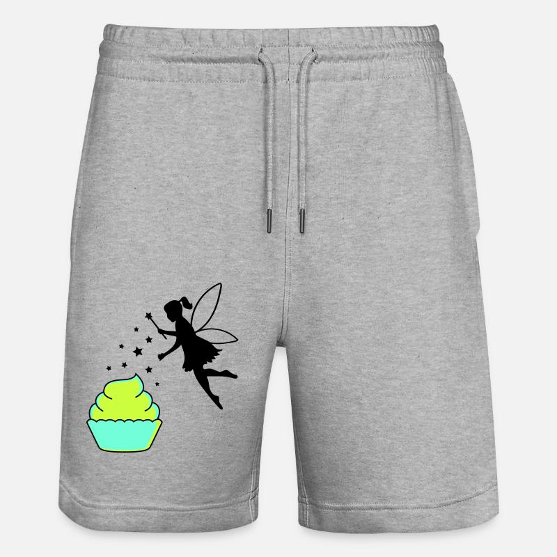 Frais d’arriéré - Short de jogging bio TRAINER Stanley/Stella unisexe - gris chiné
