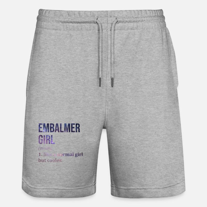 embaumeur - Short de jogging bio TRAINER Stanley/Stella unisexe - gris chiné
