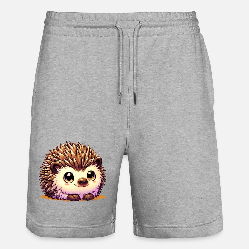 Hérisson - Short de jogging bio TRAINER Stanley/Stella unisexe - gris chiné