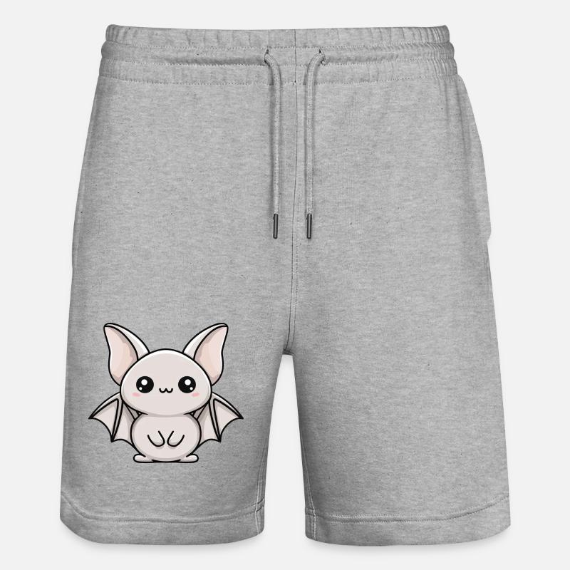 pipistrello - Pantaloncini da jogger ecologici unisex Trainer di Stanley/Stella - grigio melange