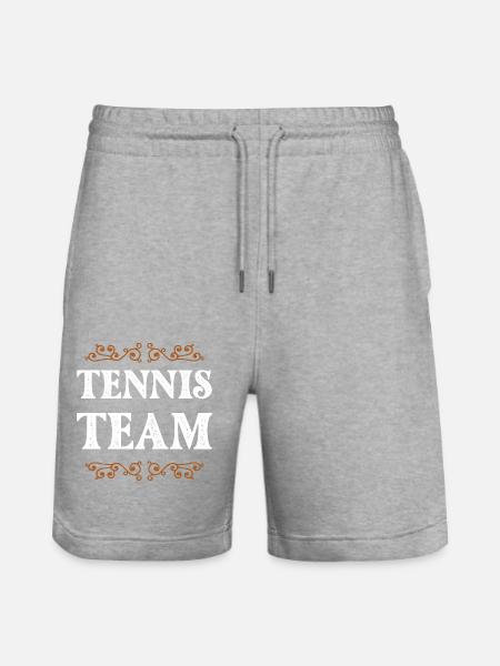 Équipe de tennis - Short de jogging bio TRAINER Stanley/Stella unisexe - gris chiné