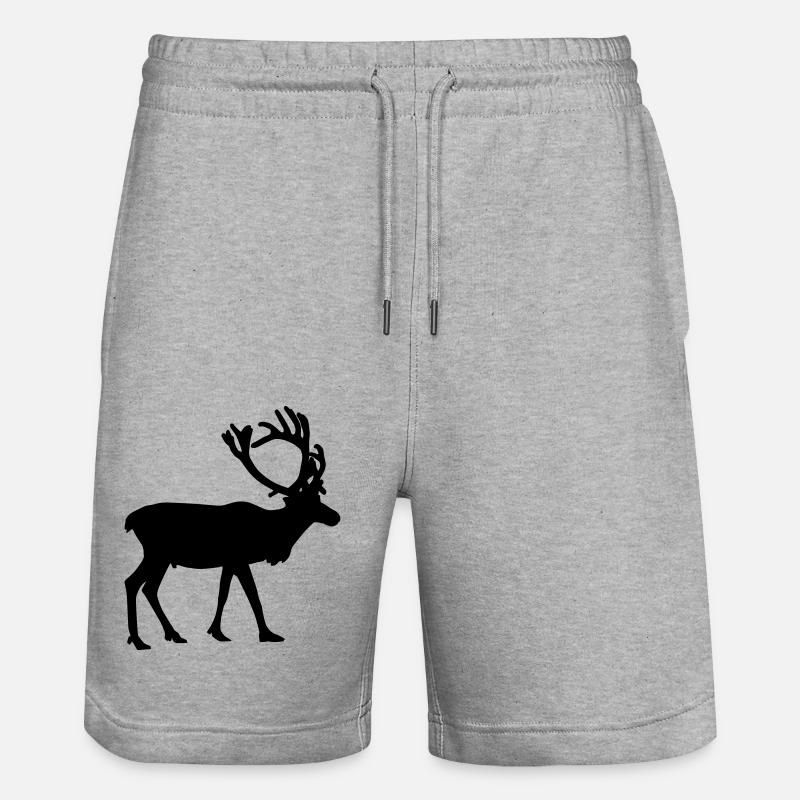 Rennais - Short de jogging bio TRAINER Stanley/Stella unisexe - gris chiné