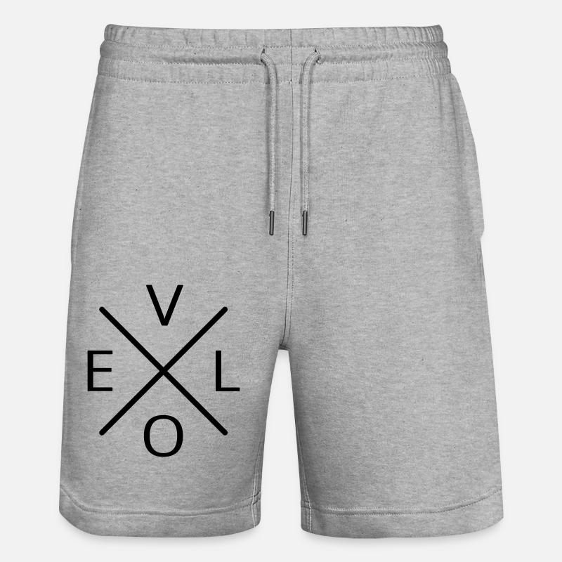Velo - Short de jogging bio TRAINER Stanley/Stella unisexe - gris chiné