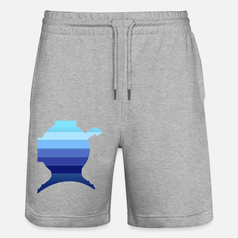 Fond profil N°5 - Short de jogging bio TRAINER Stanley/Stella unisexe - gris chiné