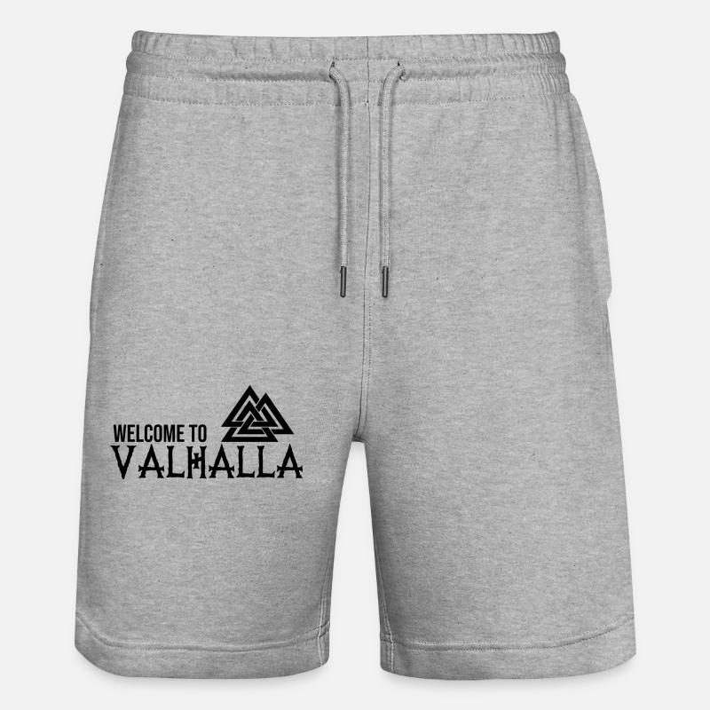 Valhalla - Short de jogging bio TRAINER Stanley/Stella unisexe - gris chiné