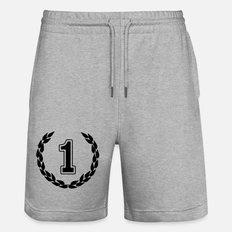 prix - Short de jogging bio TRAINER Stanley/Stella unisexe - gris chiné