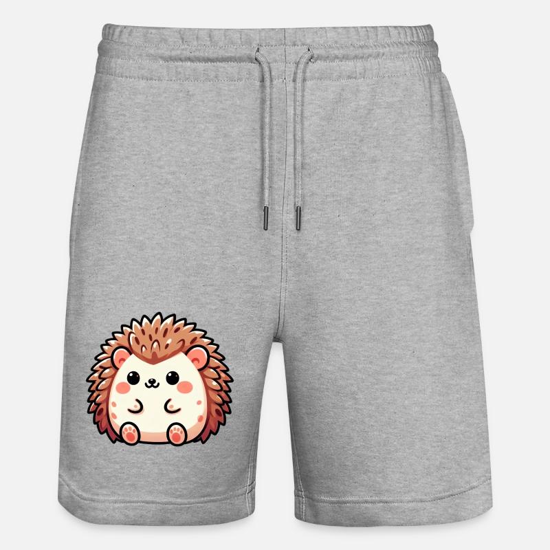 Hérisson - Short de jogging bio TRAINER Stanley/Stella unisexe - gris chiné