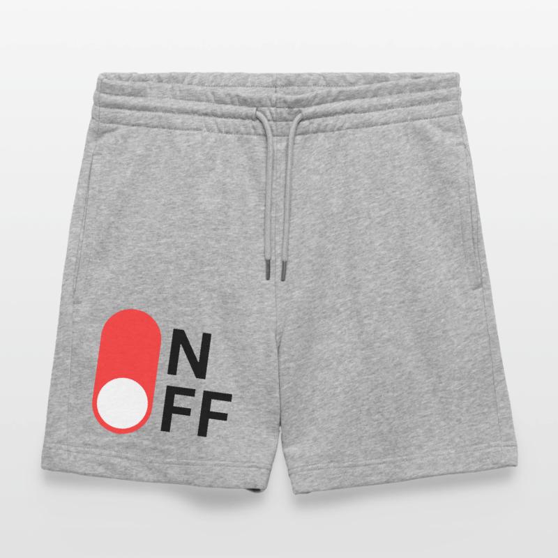 ON/OFF mode Stanley/Stella Trainer Unisex Organic Jogging Shorts