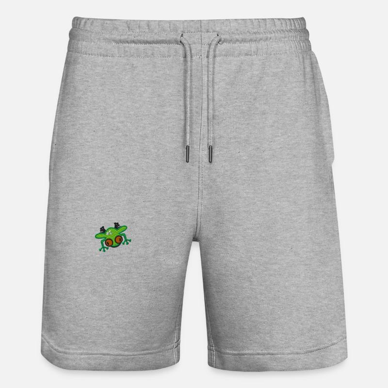 Rana - Pantaloncini da jogger ecologici unisex Trainer di Stanley/Stella - grigio melange