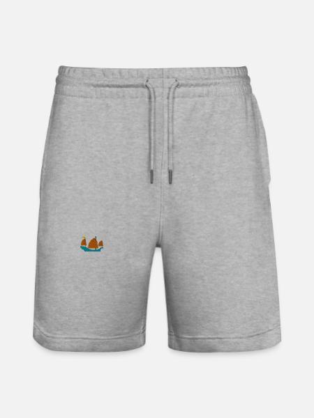 Voilier - Short de jogging bio TRAINER Stanley/Stella unisexe - gris chiné