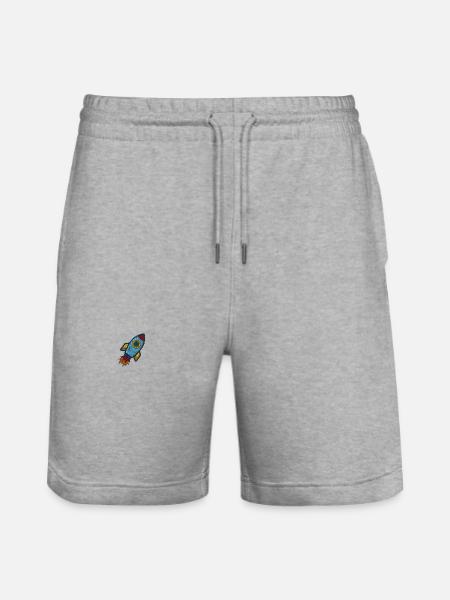Astronef - Short de jogging bio TRAINER Stanley/Stella unisexe - gris chiné