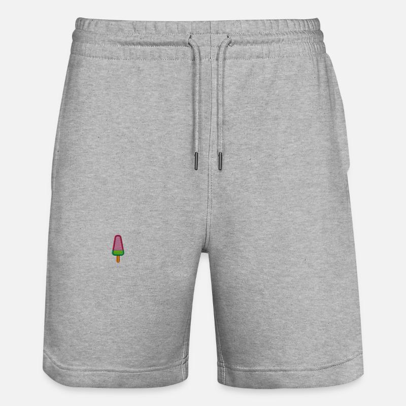 Popsicles - Short de jogging bio TRAINER Stanley/Stella unisexe - gris chiné