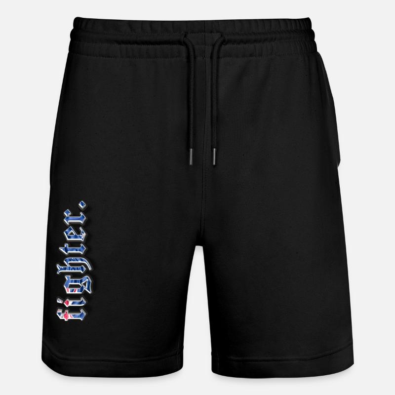 combattant. Australie - Short de jogging bio TRAINER Stanley/Stella unisexe - noir