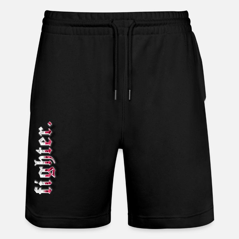 combattant. Pologne - Short de jogging bio TRAINER Stanley/Stella unisexe - noir