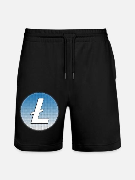 Litcoin - Short de jogging bio TRAINER Stanley/Stella unisexe - noir